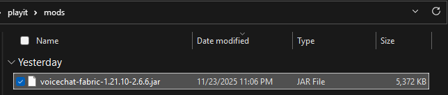 SVC Server Setup